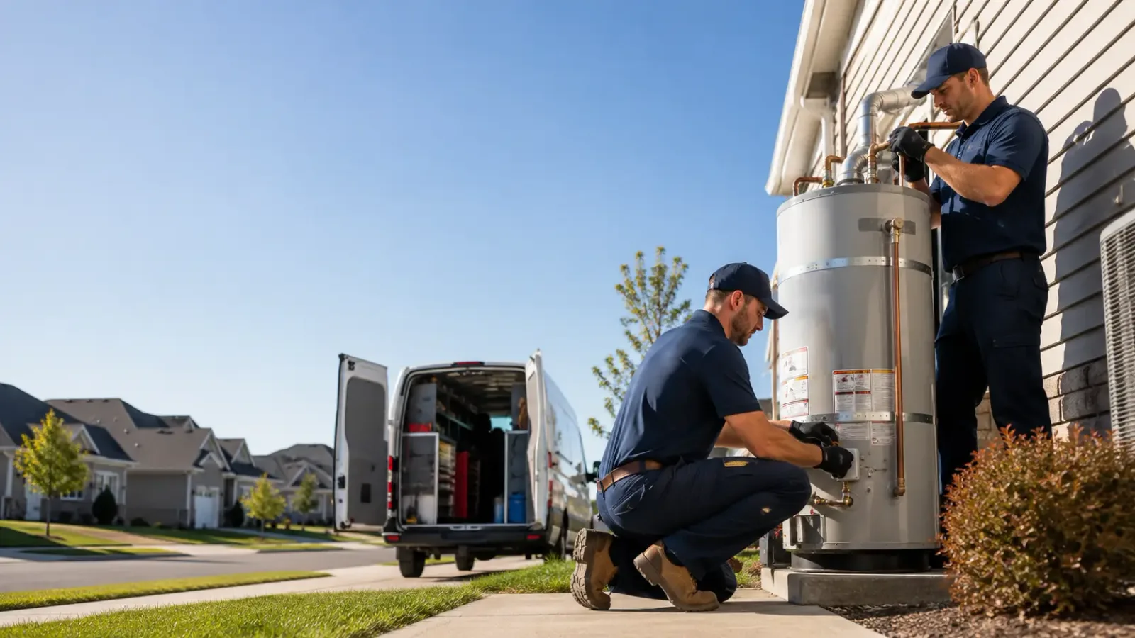 Water Heater Installation in Long Lake, MN